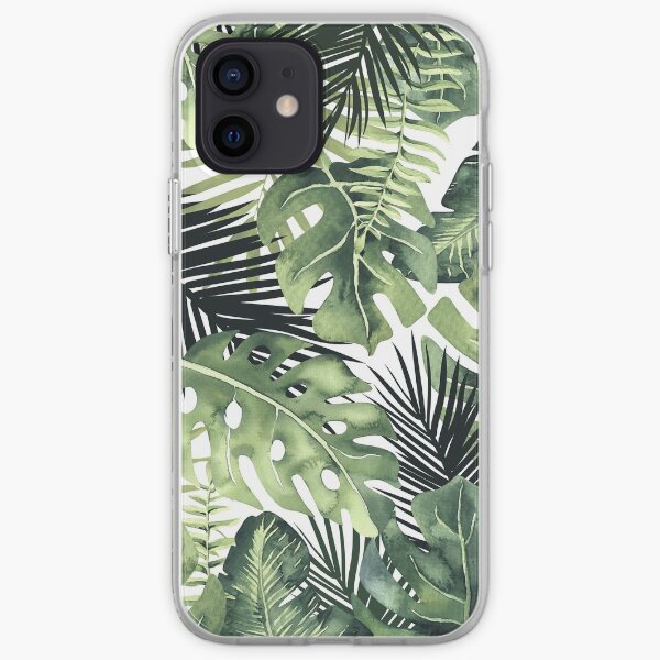 Tropical Leaves iPhone Soft Case