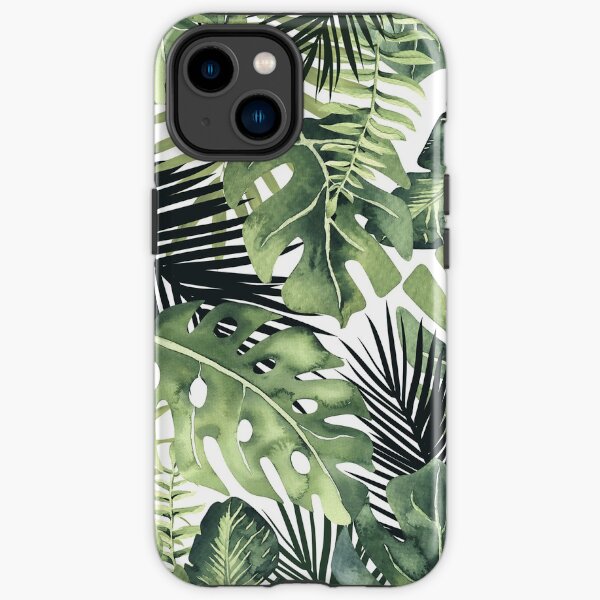 Tropical Leaves iPhone Tough Case