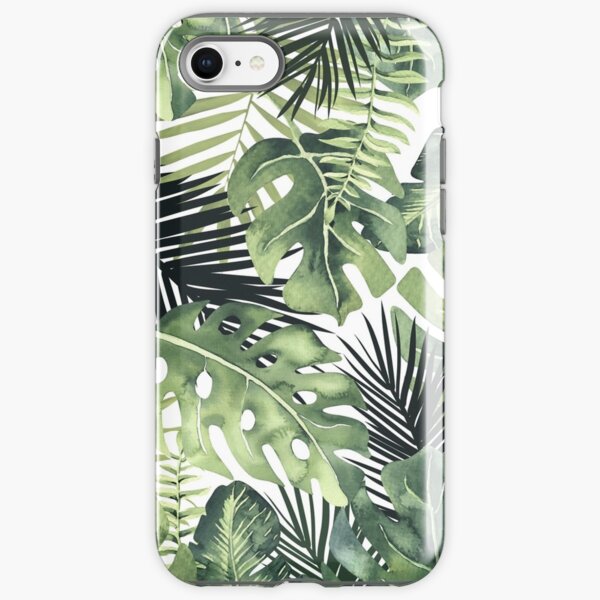 Tropical Leaves iPhone Tough Case