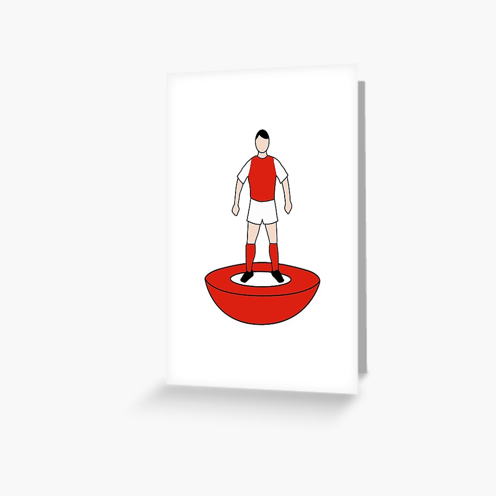 Arsenal Table Football Team Kit Colours Art Print By Ice Tees