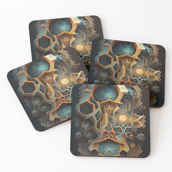 Item preview, Surreal Abstract AI Art #E4585C05 designed and sold by nixlim.