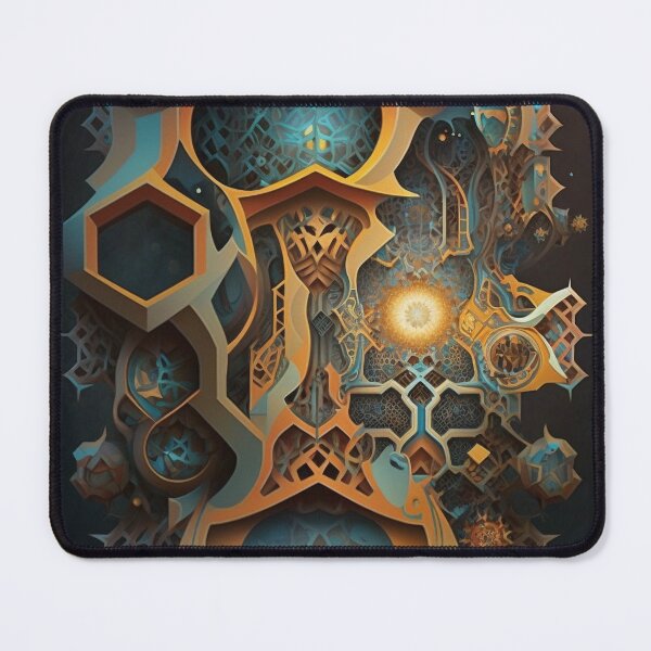 Item preview, Surreal Abstract AI Art #E4585C05 designed and sold by nixlim.