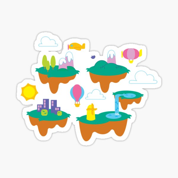 Item preview, Floating Islands designed and sold by DevBo.