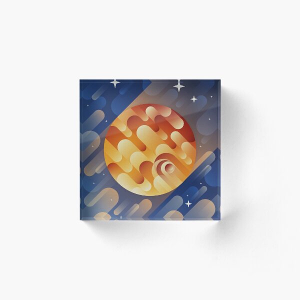 Jupiter Acrylic Block