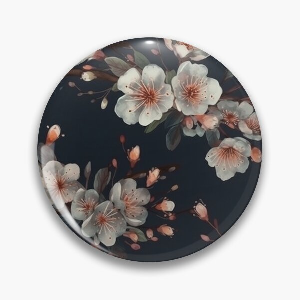 Item preview, Illustrated cherry blossoms in gouache style designed and sold by cathleenzornow.