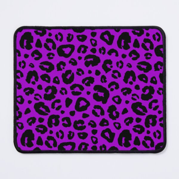 Item preview, Purple And Black Leopard Skin Pattern designed and sold by TheCatmeow2000.