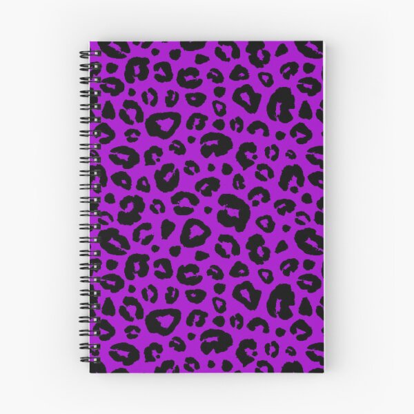 Item preview, Purple And Black Leopard Skin Pattern designed and sold by TheCatmeow2000.
