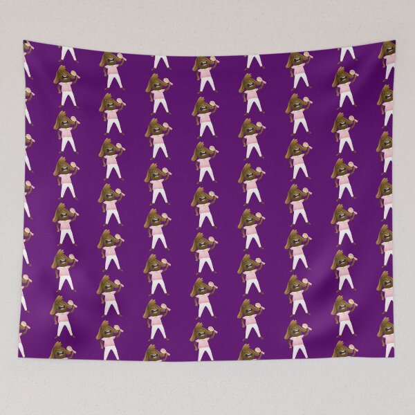Item preview, A rabbit a signing with a hairbrush designed and sold by jasmineberry.
