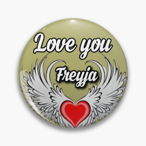 Item preview, Love you Freyja designed and sold by Dido-shop-art ⭐⭐⭐⭐⭐.