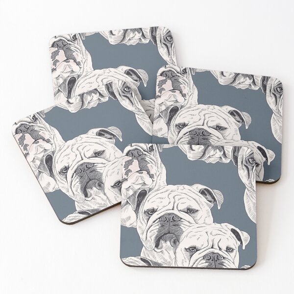 Item preview, English Bulldog Pattern designed and sold by Banded-Canyon.