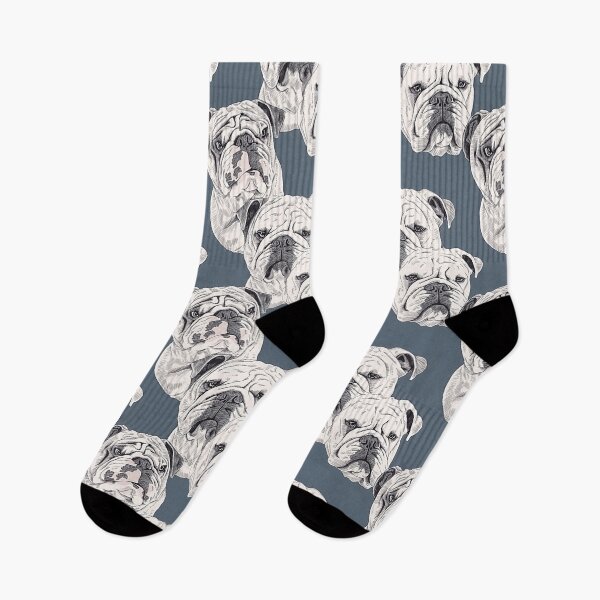 Item preview, English Bulldog Pattern designed and sold by Banded-Canyon.