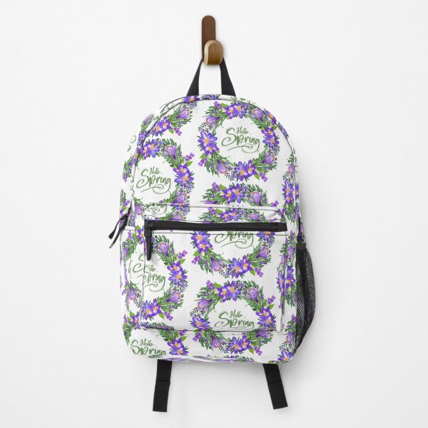 Item preview, Welcome Spring Purple Crocus Flowers and Violets designed and sold by silviaol.
