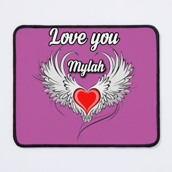 Item preview, Love you Mylah designed and sold by Dido-shop-art ⭐⭐⭐⭐⭐.