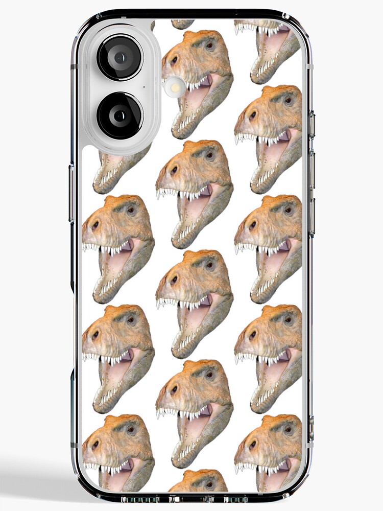 Thumbnail 1 of 5, iPhone Case, Realistic Dinosaur designed and sold by TJDraws.