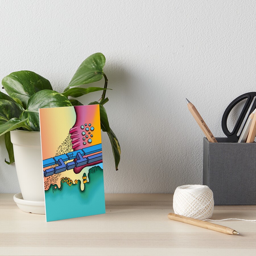 Item preview, Art Board Print designed and sold by Mattixone.