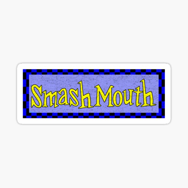 All star smash mouth qr code Sticker for Sale by julloo