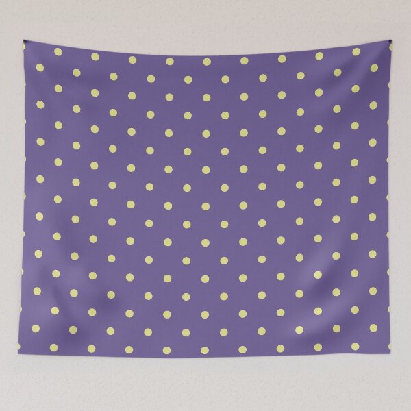 Item preview, Ultra violet polka dot pattern designed and sold by designer437.
