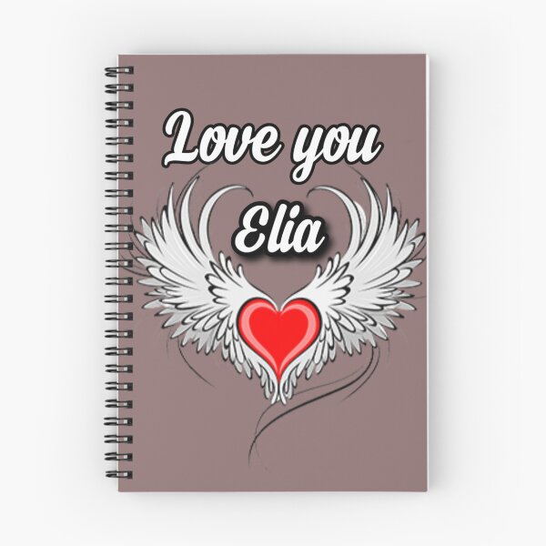 Item preview, Love you Elia designed and sold by Dido-shop-art ⭐⭐⭐⭐⭐.