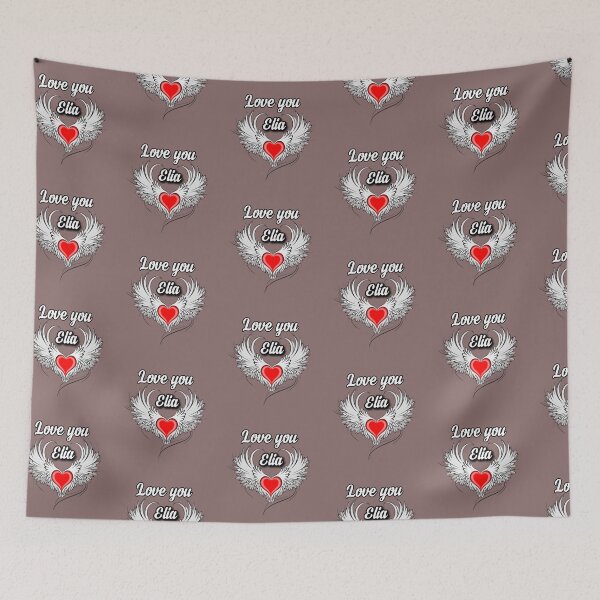 Item preview, Love you Elia designed and sold by Dido-shop-art ⭐⭐⭐⭐⭐.