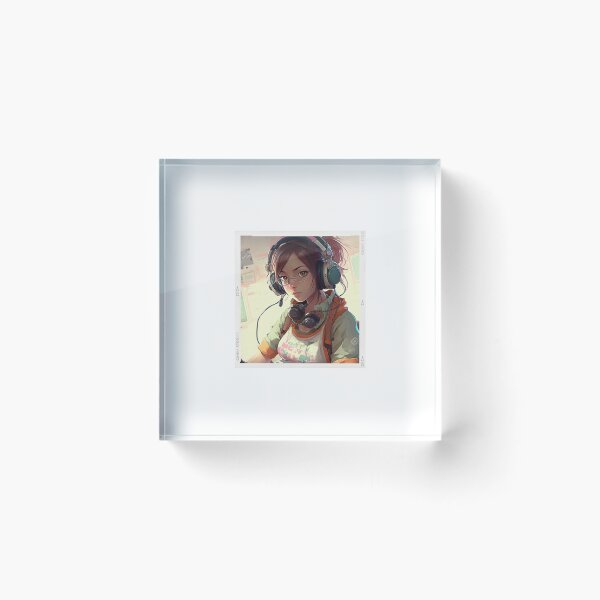 Item preview, girl playing video games designed and sold by BluePlanetStore.