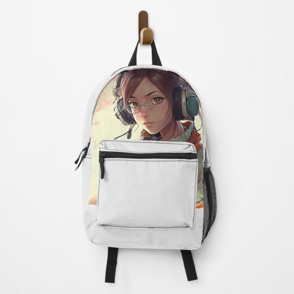 Item preview, girl playing video games designed and sold by BluePlanetStore.
