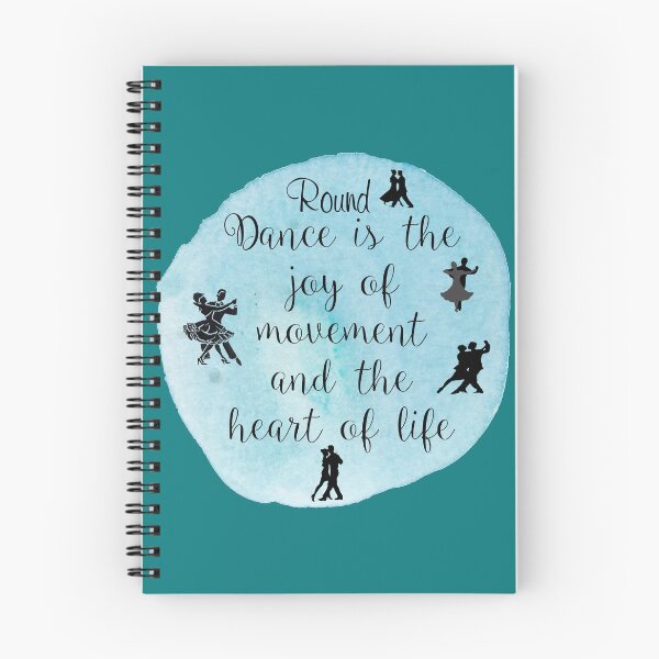 Item preview, Round Dance Blue designed and sold by Square Dancing Gifts & Merchandise.
