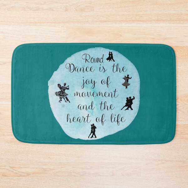 Item preview, Round Dance Blue designed and sold by Square Dancing Gifts & Merchandise.