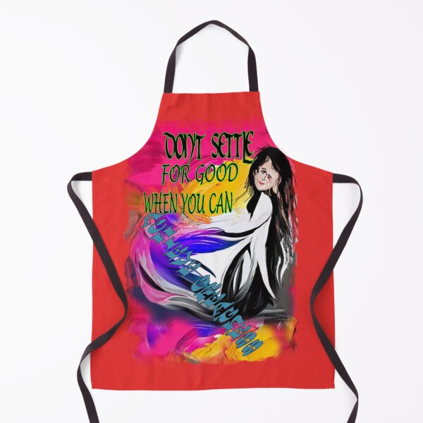 Item preview, DON'T SETTLE FOR GOOD WHEN YOU CAN ACHIEVE GREATNESS designed and sold by Ramzadeen.