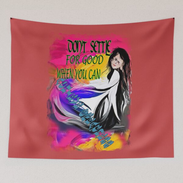 Item preview, DON'T SETTLE FOR GOOD WHEN YOU CAN ACHIEVE GREATNESS designed and sold by Ramzadeen.