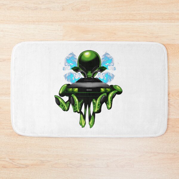 Item preview, Green alien holding a car designed and sold by suppddns.