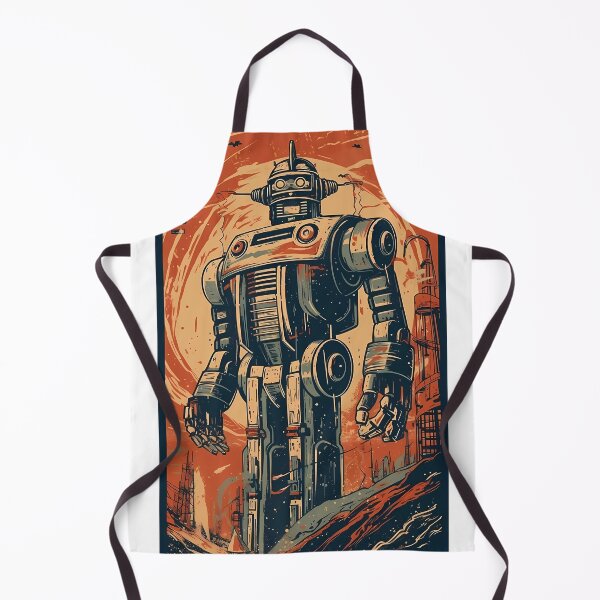 Item preview, Robot Futuristic Vintage-Style Sci-Fi Movies designed and sold by amazingtraits.