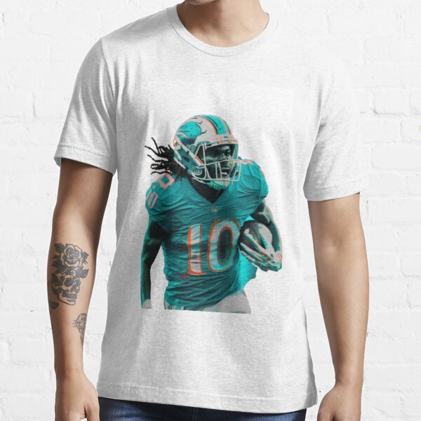 Nike Men's Miami Dolphins Tyreek Hill #10 White T-Shirt