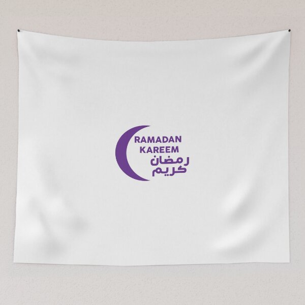 Item preview, Ramadhan Kareem in Arabic and English With Eclipse violet designed and sold by WilliamsGFX.