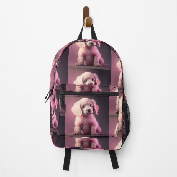 Item preview, adorable cute pink puppy designed and sold by AlmaBrillante.
