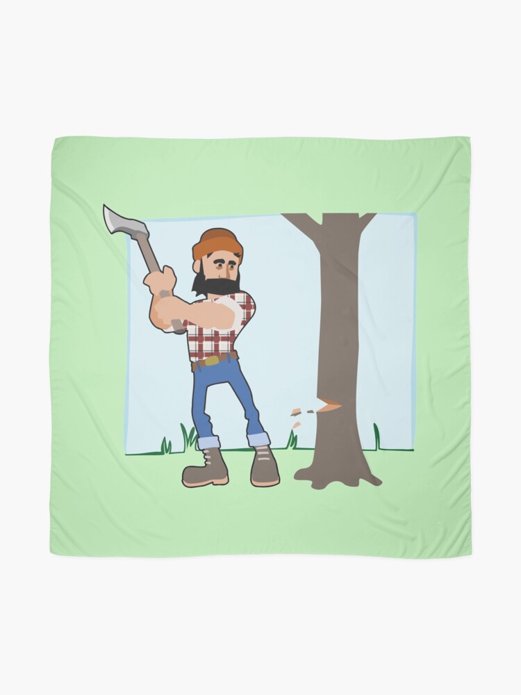 Lumberjack Scarf By Claudiocmb Redbubble - lumberjack legends codes roblox