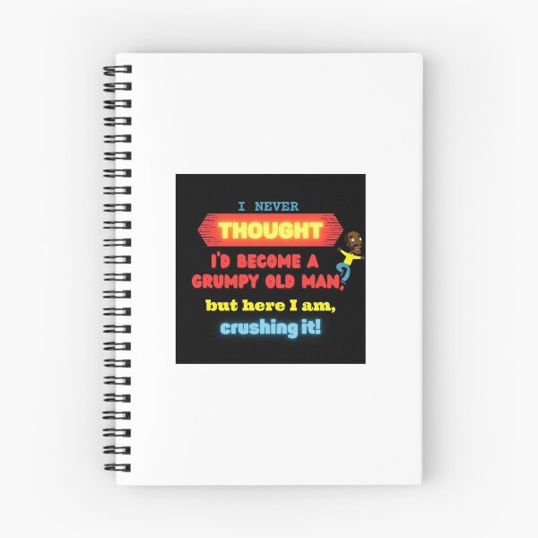 Item preview, I never thought I’d become a grumpy old man, but here I am, crushing it! designed and sold by Twin2too.