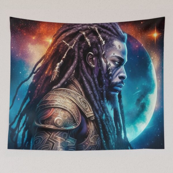 Item preview, Ogun The Celestial Guardian designed and sold by CocoaWahine.