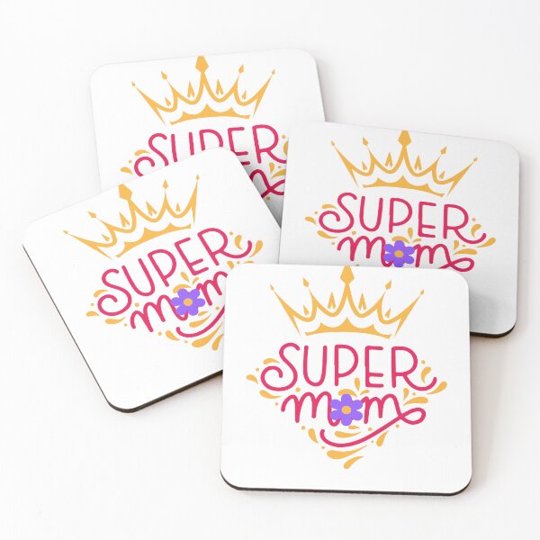 Item preview, Super Mom, Happy Mother's Day designed and sold by Emma Studio.