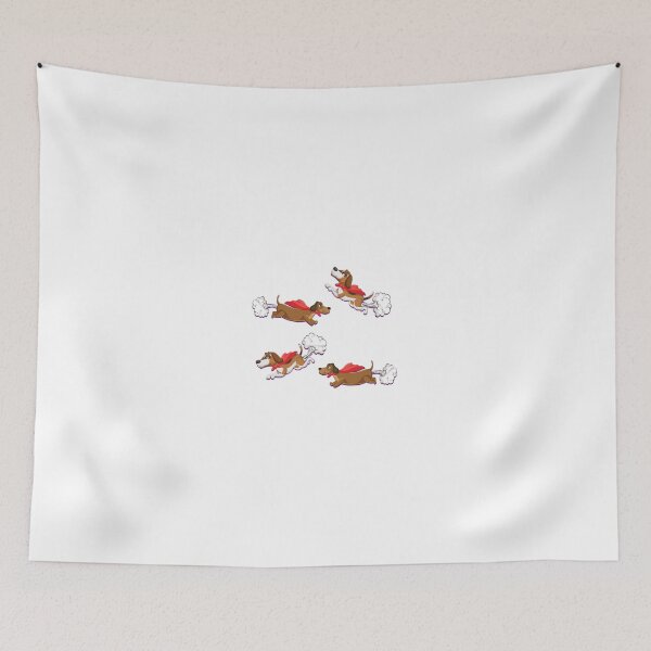 Item preview, Funny cartoon dogs fart design designed and sold by AnsykD.