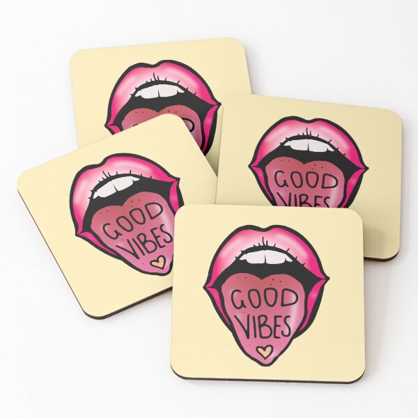 Item preview, Good Vibes Cheeky Tongue designed and sold by Daniel Watts.