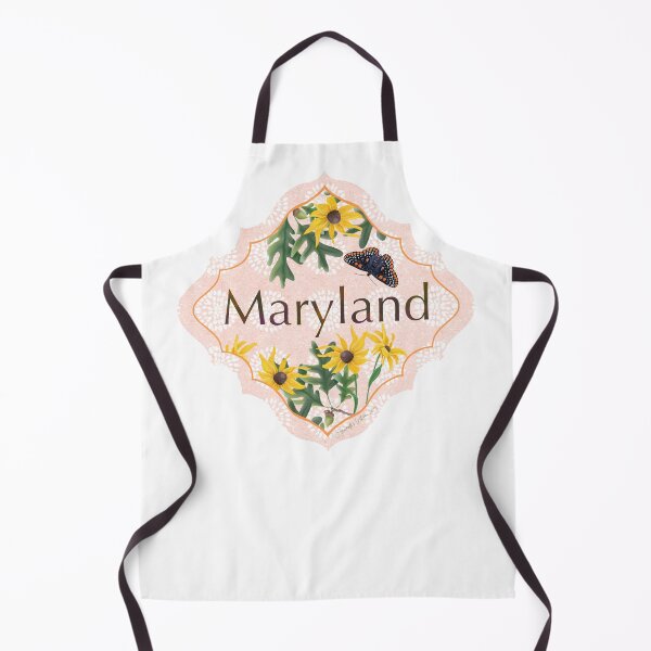 Item preview, Maryland State Pride| Maryland State Flower Black Eyed Susan White Oak | US State Collection State Icon Illustration designed and sold by JourneyHomeMade.