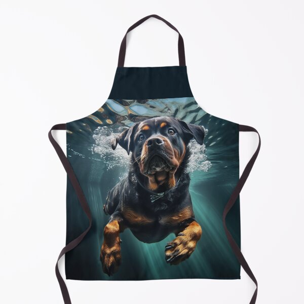 Item preview, Rottweiler nadando bajo el agua #2 de la serie designed and sold by ebrawne.
