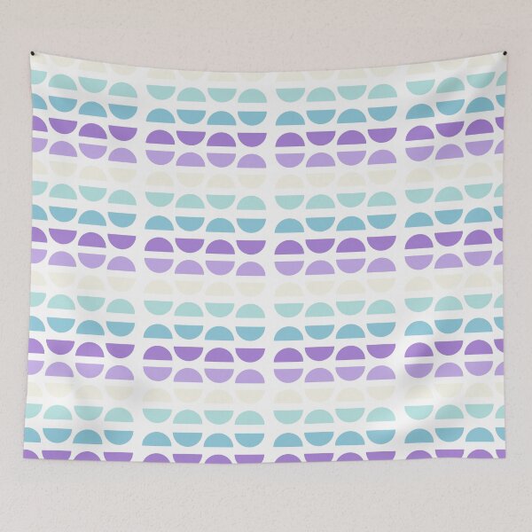 Item preview, semicircle colorful pattern  designed and sold by Pattrenonly.