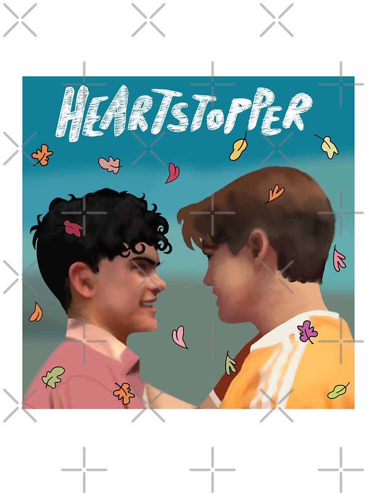 Heartstopper Nick and Charlie cute charger Kids T-Shirt for Sale