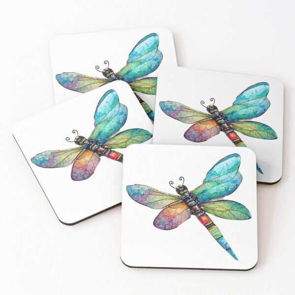 Item preview, Dragonfly Watercolors designed and sold by BakaDoodles.