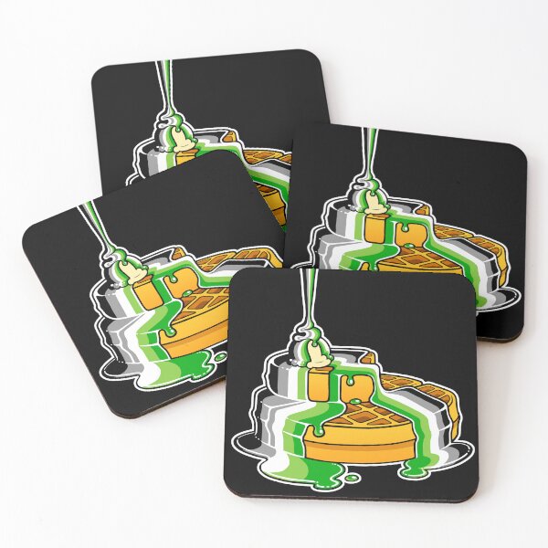Item preview, Aro Aromantic Pride Waffles LGBT designed and sold by flannmoriath.