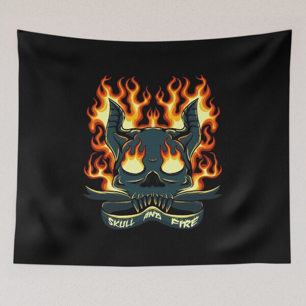 Item preview, Skull and Fire designed and sold by Froyd Wess.