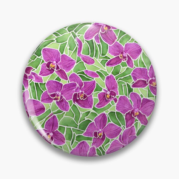 Item preview, Orchid Pattern designed and sold by CraftyDownloads.