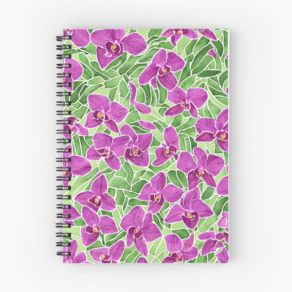 Item preview, Orchid Pattern designed and sold by CraftyDownloads.