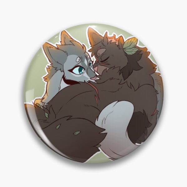Item preview, Bluestar and Yellowfang Snuggle designed and sold by Tootall-Buggy.